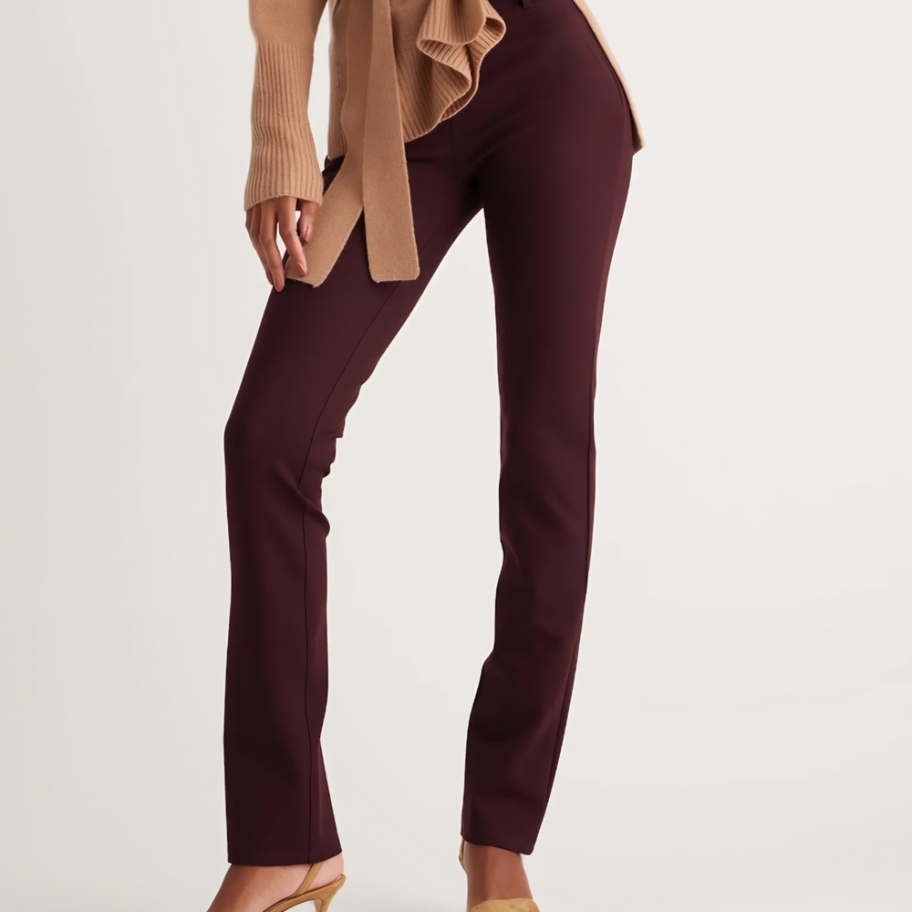 Quince Ultra-Stretch Ponte Straight Leg Tall Pants